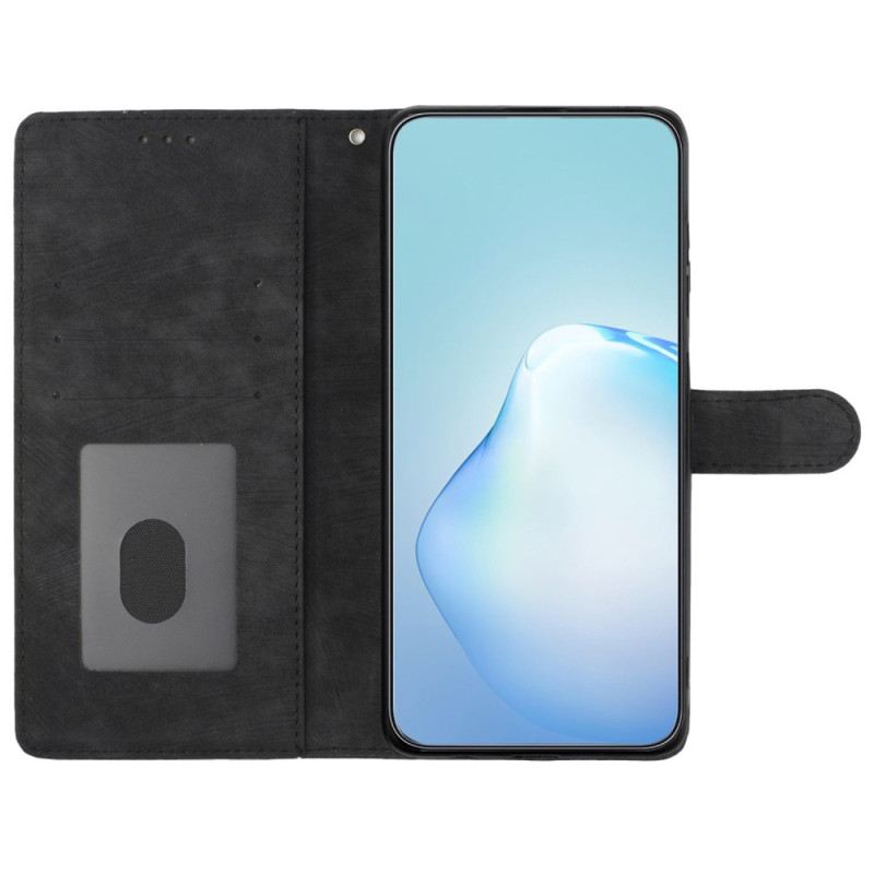 Bőrtok Xiaomi Redmi Note 14 5g Velúrhatású Pánttal