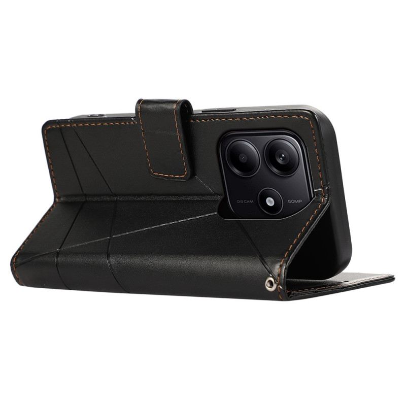 Bőrtok Xiaomi Redmi Note 14 5g Vonalak