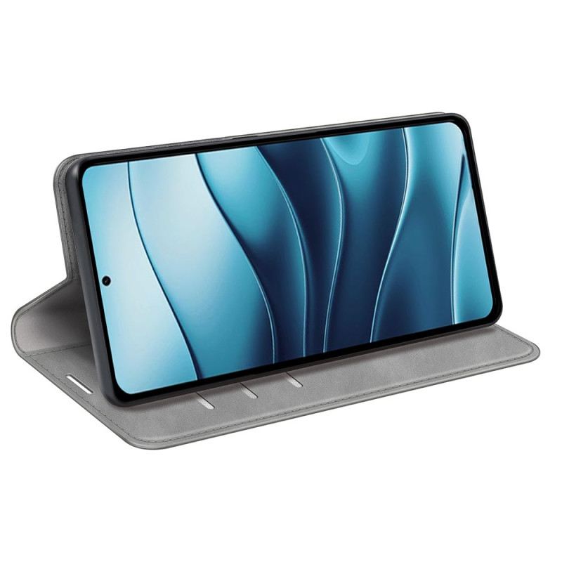 Fliptok Xiaomi Redmi Note 14 5g Bőr Stílusú