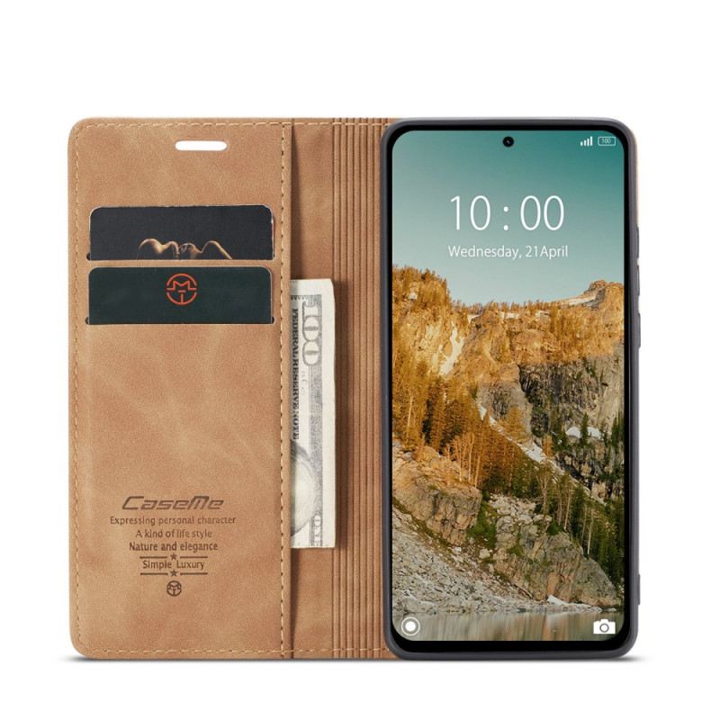 Fliptok Xiaomi Redmi Note 14 5g Caseme Bőrhatású