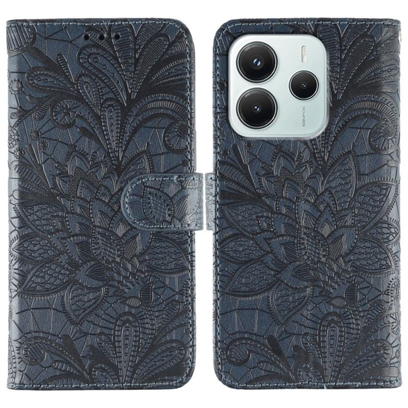 Fliptok Xiaomi Redmi Note 14 5g Csipke Mandala