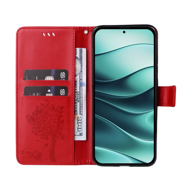 Fliptok Xiaomi Redmi Note 14 5g Macska És Fa Lnaière