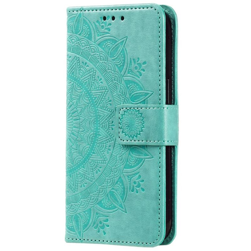 Kinyitható Bőrtok Xiaomi Redmi Note 14 5g Mandala Nap