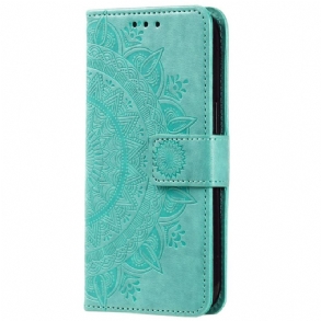 Kinyitható Bőrtok Xiaomi Redmi Note 14 5g Mandala Nap