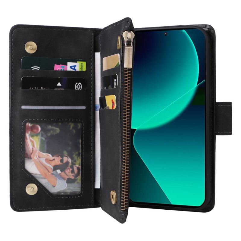 Kinyitható Tokok Xiaomi Redmi Note 14 5g Teljes Bőrhatású Pénztárca