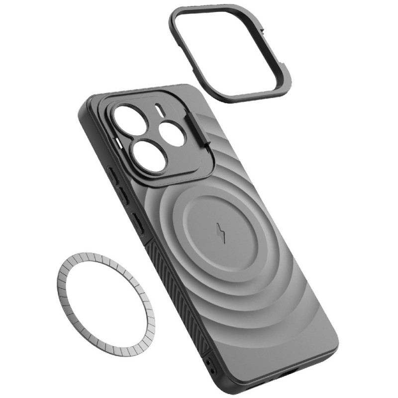 Telefontok Xiaomi Redmi Note 14 5g Magsafe Kompatibilis Hullámos Dizájnnal