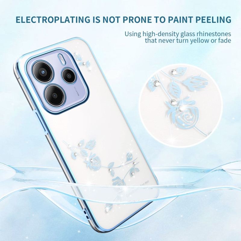 Tok Xiaomi Redmi Note 14 5g Kadem Virágok És Strasszok