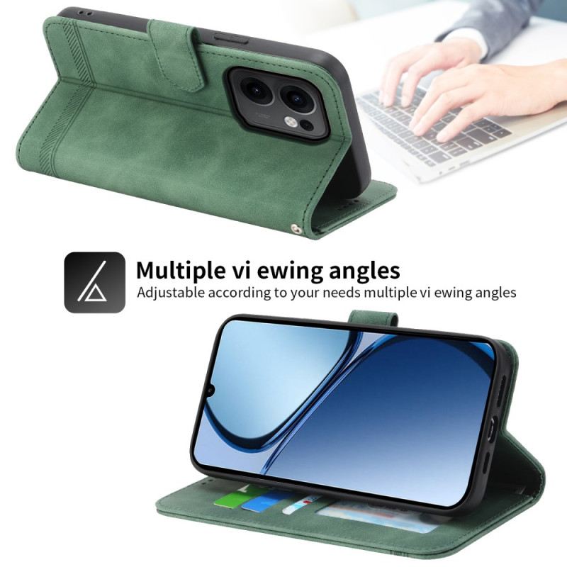 Bőrtok Oppo Reno 13f 4g / 5g / 13 Fs 5g Dierfeng