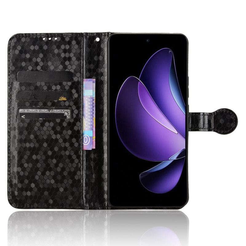 Bőrtok Oppo Reno 13f 4g / 5g / 13 Fs 5g Fényes