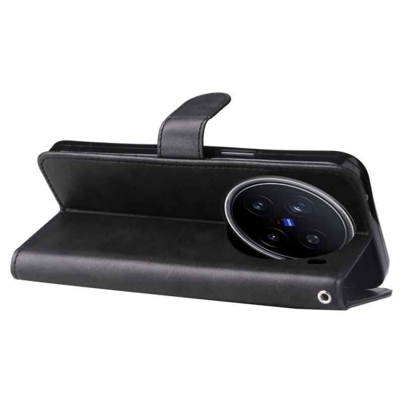 Bőrtok Vivo X200 Pro Cipzáras Pénztárca