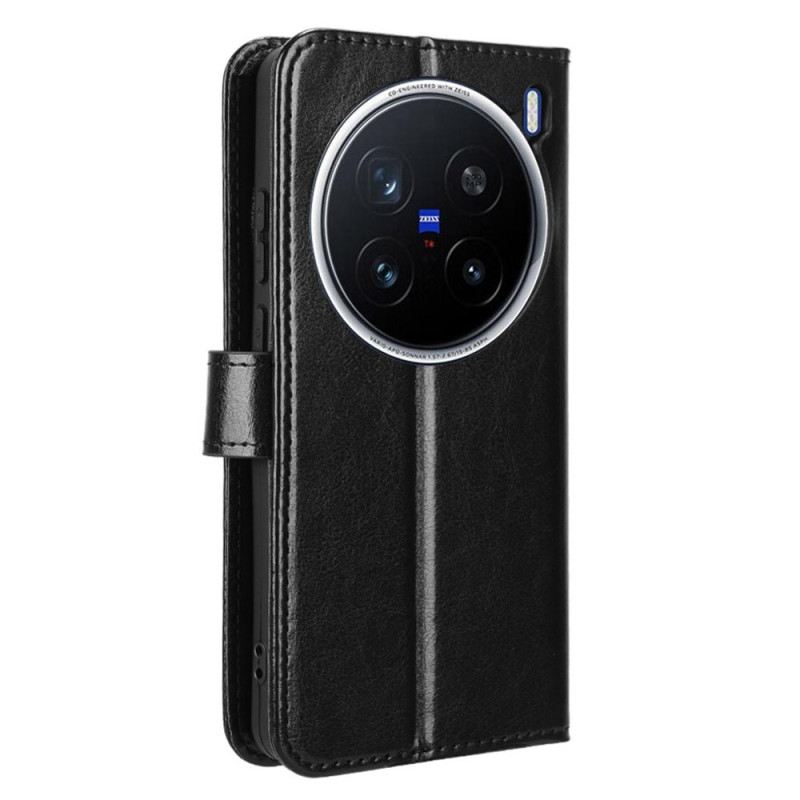 Bőrtok Vivo X200 Pro Feltűnő Műbőr