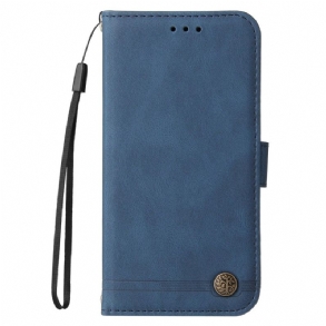 Bőrtok Vivo X200 Pro Szegecses Velúr Hatású Dekoratív