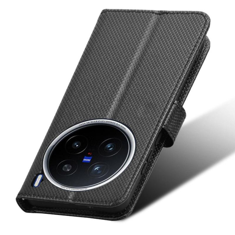 Fliptok Vivo X200 Pro Gyémántmintás