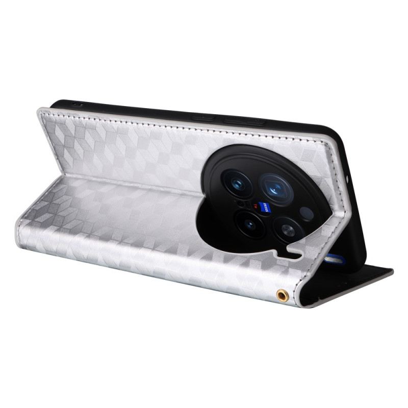 Fliptok Vivo X200 Pro Rombuszminta