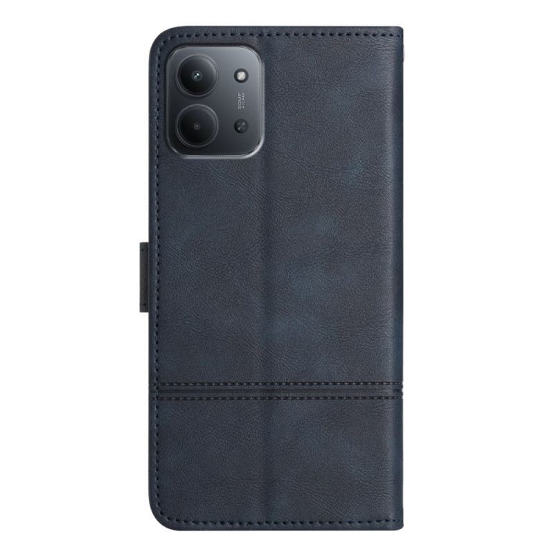 Bőrtok Poco C85 Üzleti Stílusú