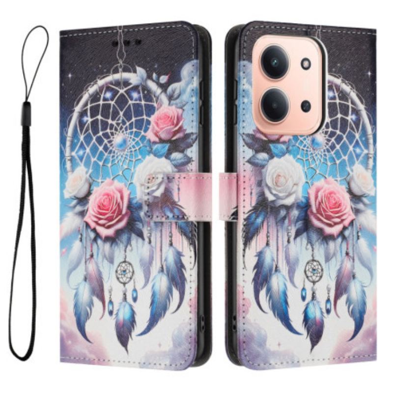 Kinyitható Tokok Poco C85 Álomfogó És Rózsák