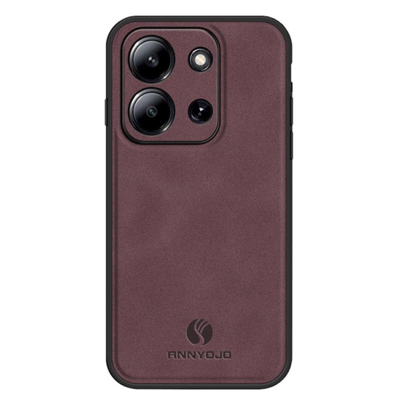 Mobiltelefon Tokok Poco C85 Bőrhatású