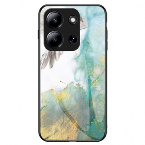 Tok Poco C85 Márványmintás Edzett Üveg