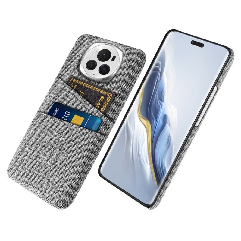 Mobiltelefon Tokok Honor Magic 6 Pro Szövet Dupla Kártyatartó