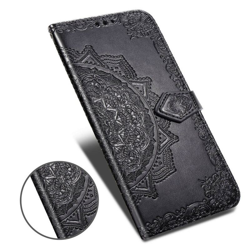 Fliptok / Bőrtok Xiaomi Redmi Note 9S / 9 Pro Mandala Középkor