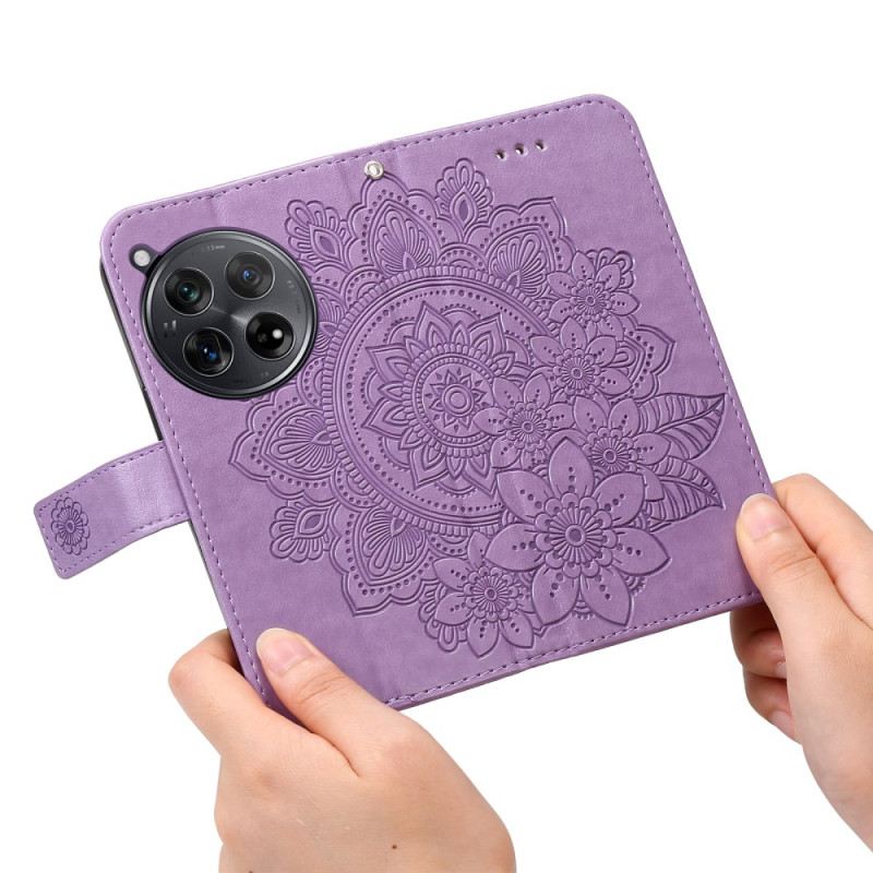 Kinyitható Tokok Oneplus 12r Mandala Szíjjal