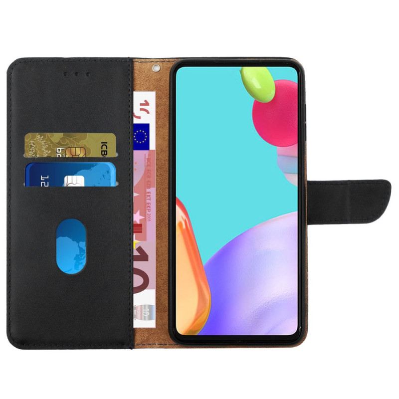 Kinyitható Tokok Oneplus 12r Nappa Bőr