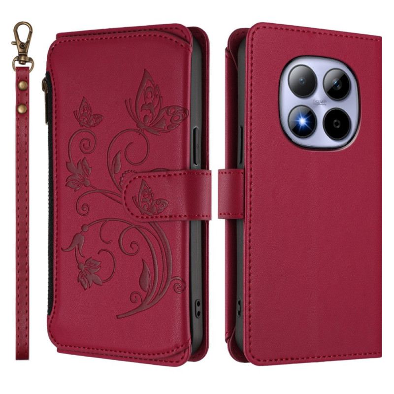 Bőrtok Xiaomi Redmi Note 15 Pro 5g 6 Kártyatartós Pénztárca