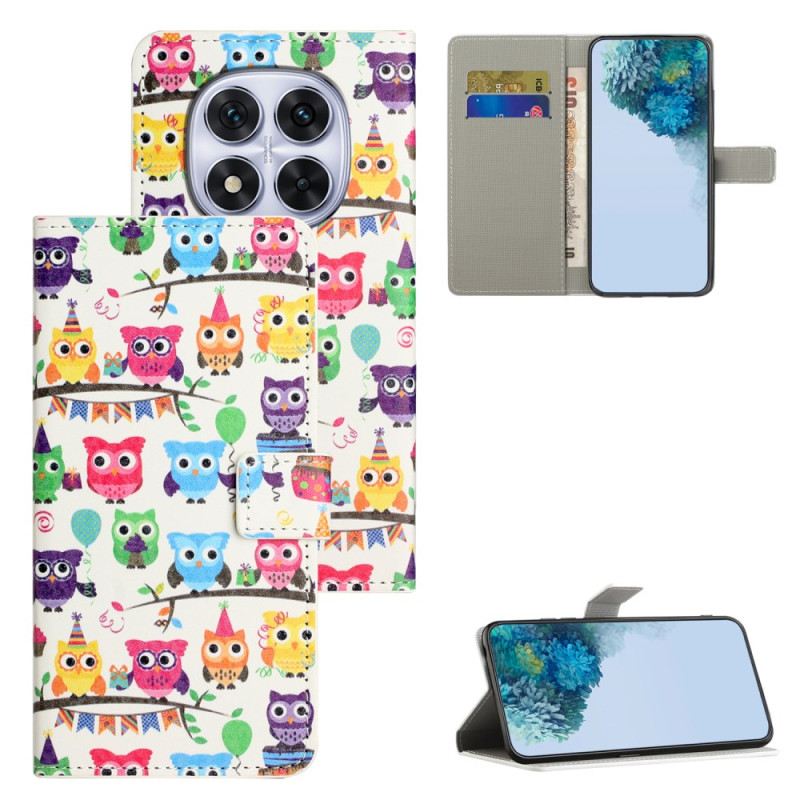 Bőrtok Xiaomi Redmi Note 15 Pro 5g Bagolycsapat