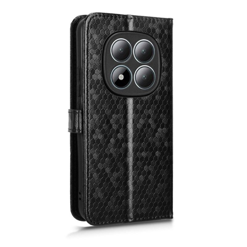 Bőrtok Xiaomi Redmi Note 15 Pro 5g Csillámos Pöttyök