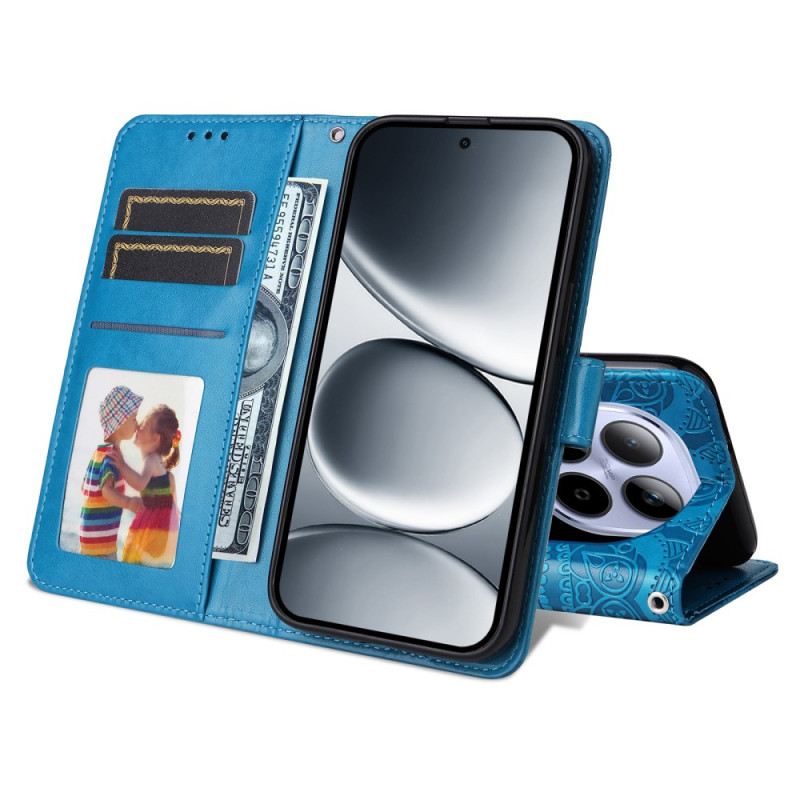 Bőrtok Xiaomi Redmi Note 15 Pro 5g Napraforgó Minta