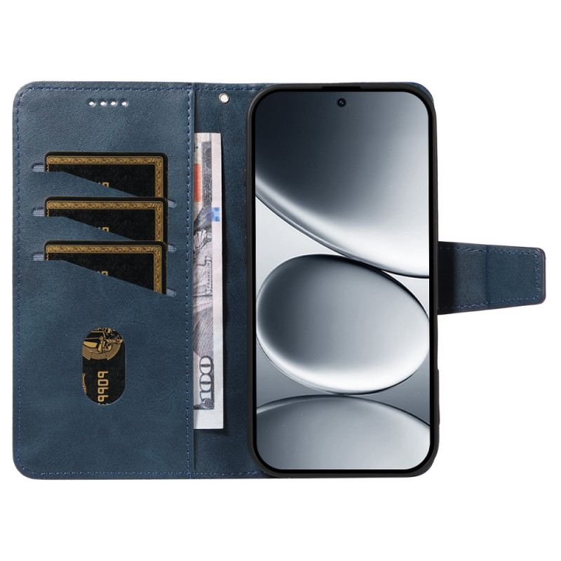 Bőrtok Xiaomi Redmi Note 15 Pro 5g Rombusz Szegély