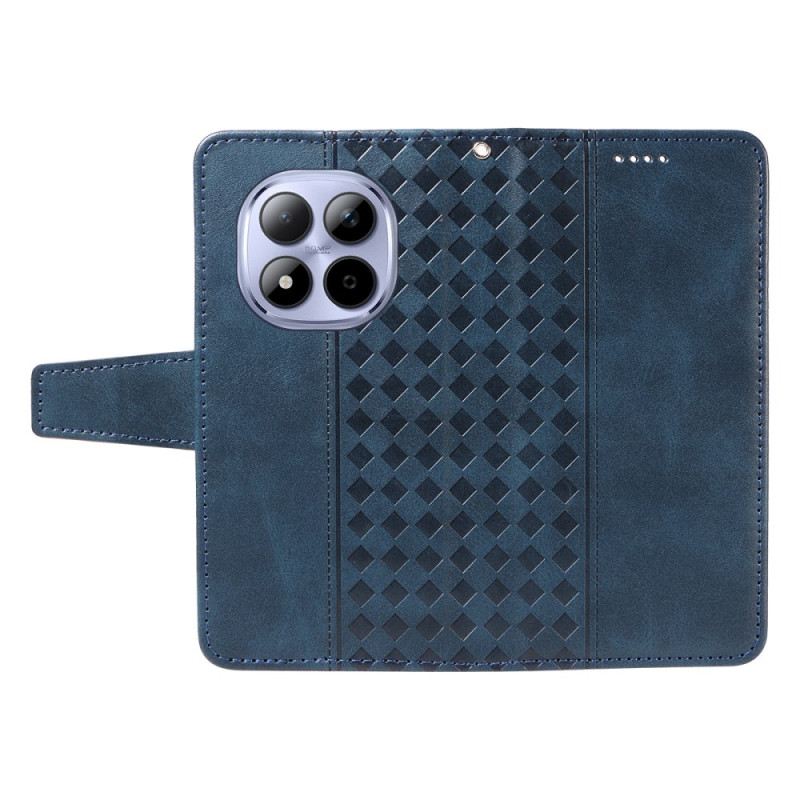 Bőrtok Xiaomi Redmi Note 15 Pro 5g Rombusz Szegély