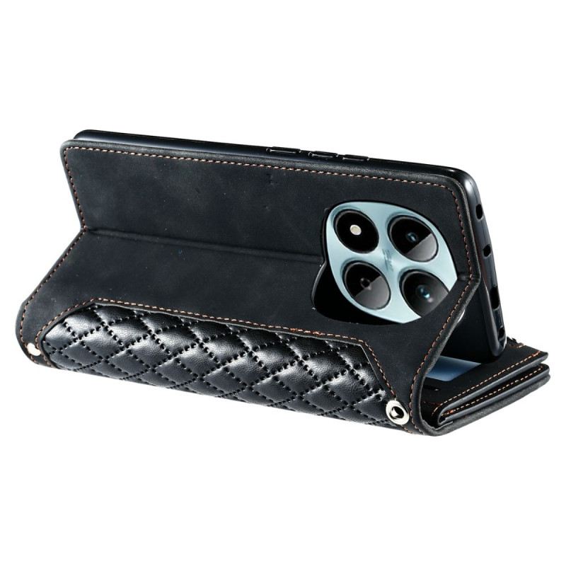 Bőrtok Xiaomi Redmi Note 15 Pro 5g Steppelt Retró Dizájn