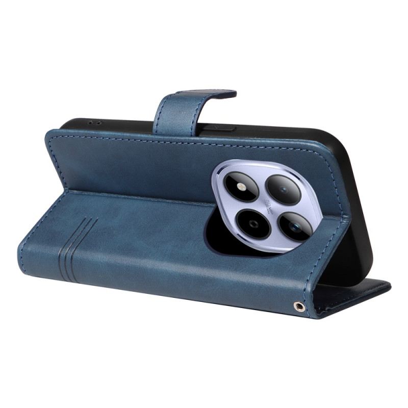 Bőrtok Xiaomi Redmi Note 15 Pro 5g T-vonalú