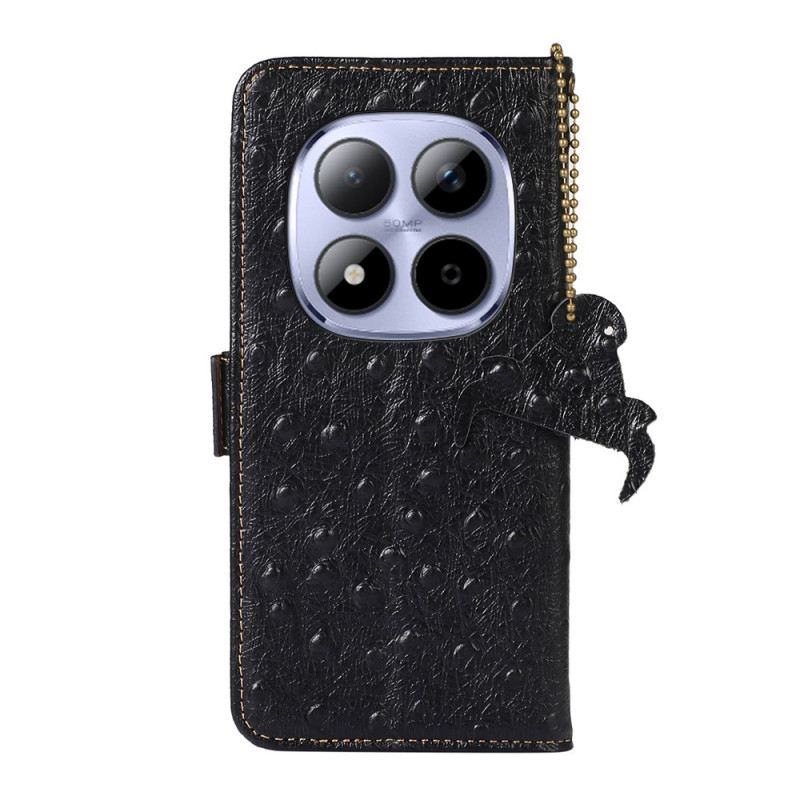 Bőrtok Xiaomi Redmi Note 15 Pro 5g Texturált Valódi Bőr