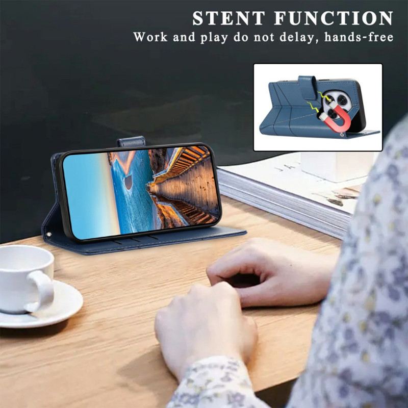 Bőrtok Xiaomi Redmi Note 15 Pro 5g Vonalak