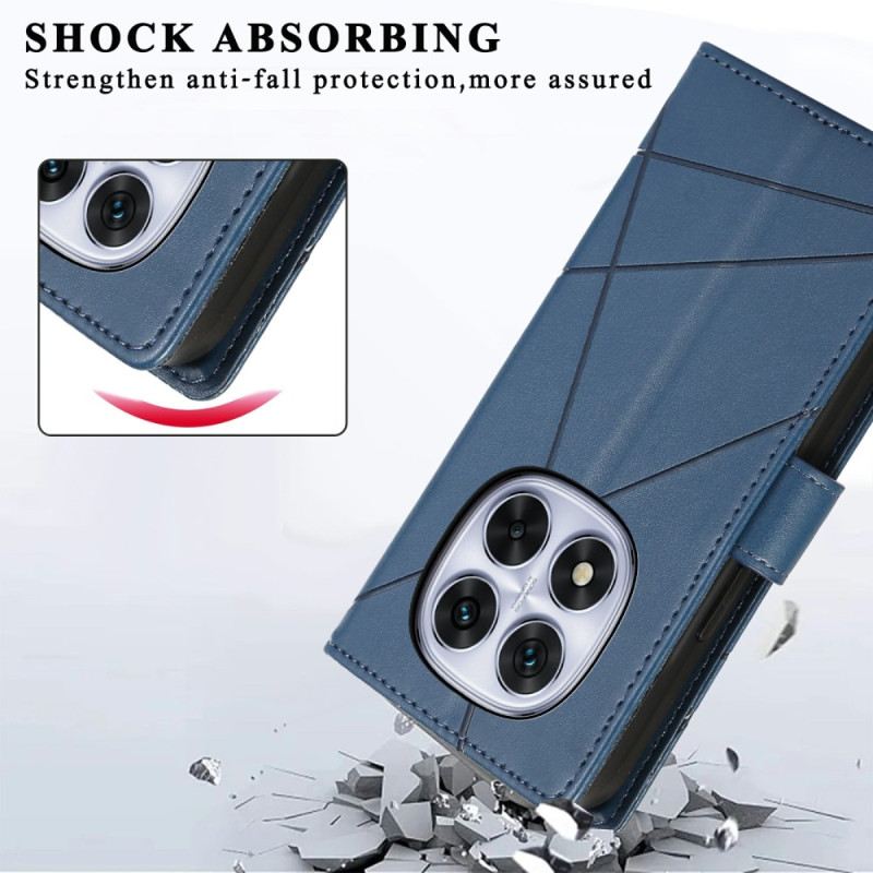 Bőrtok Xiaomi Redmi Note 15 Pro 5g Vonalak