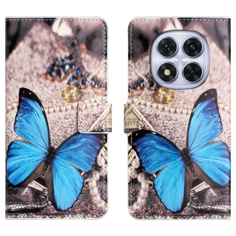 Fliptok Xiaomi Redmi Note 15 Pro 5g Kék Pillangó