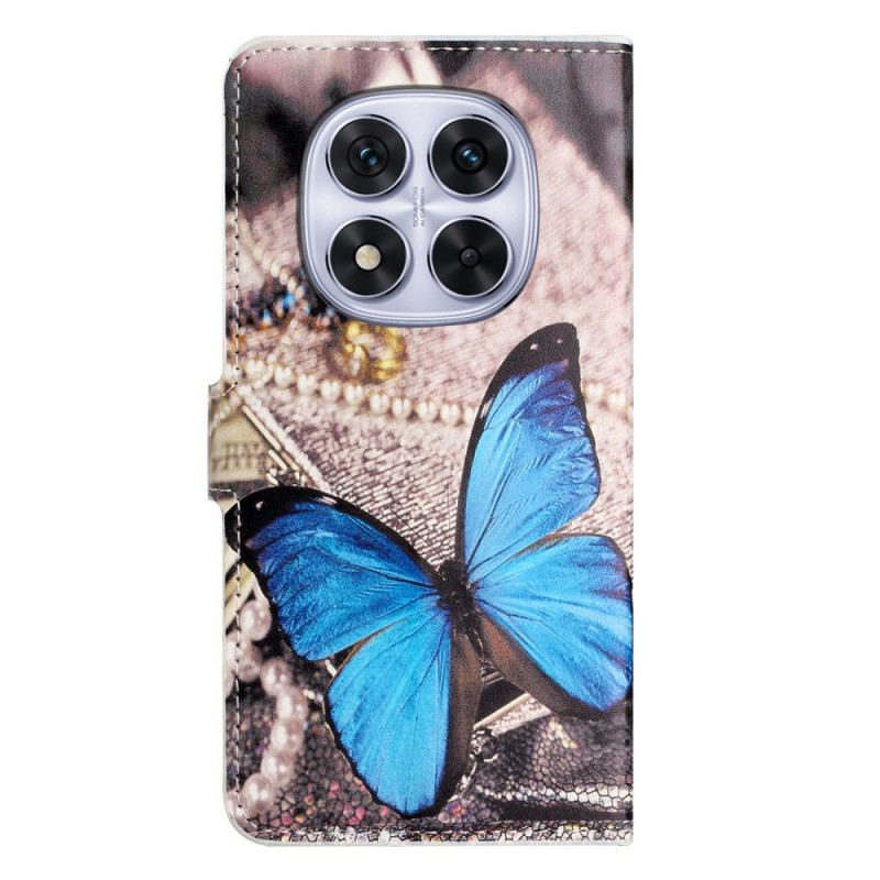 Fliptok Xiaomi Redmi Note 15 Pro 5g Kék Pillangó