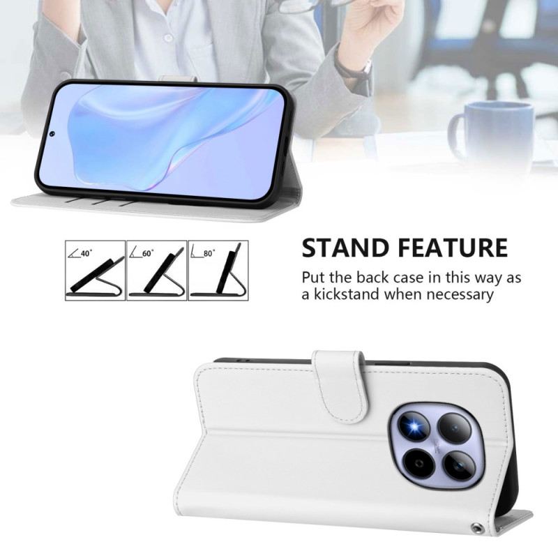 Fliptok Xiaomi Redmi Note 15 Pro 5g Sima Műbőr