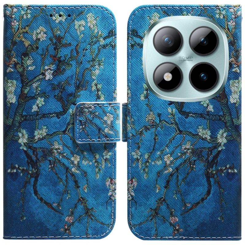 Kinyitható Tokok Xiaomi Redmi Note 15 Pro 5g Barackvirágok