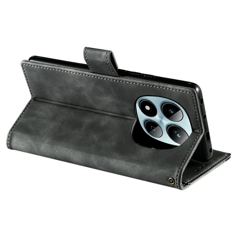 Kinyitható Tokok Xiaomi Redmi Note 15 Pro 5g Retró Dizájn Pánttal