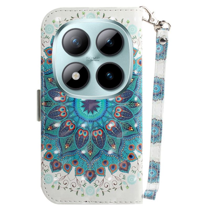 Kinyitható Tokok Xiaomi Redmi Note 15 Pro 5g Zöld Mandala