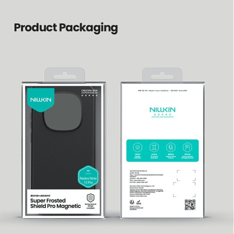 Tok Xiaomi Redmi Note 15 Pro 5g Mágneses Nillkin Frosted Shield Pro
