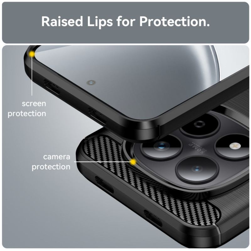 Tok Xiaomi Redmi Note 15 Pro 5g Szálcsiszolt Szénszálas