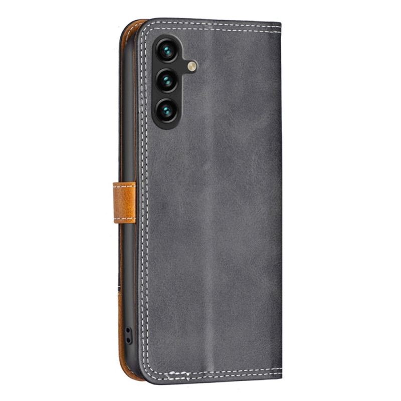 Fliptok / Bőrtok Samsung Galaxy A14 / A14 5G Vintage Binfen Color