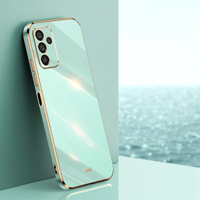 Tok Samsung Galaxy A14 / A14 5G Szilikon Arany Élek