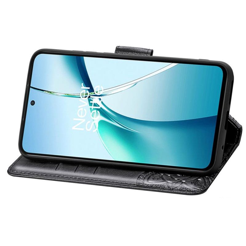 Bőrtok Xiaomi Redmi Note 14 4g Barokk Pillangó