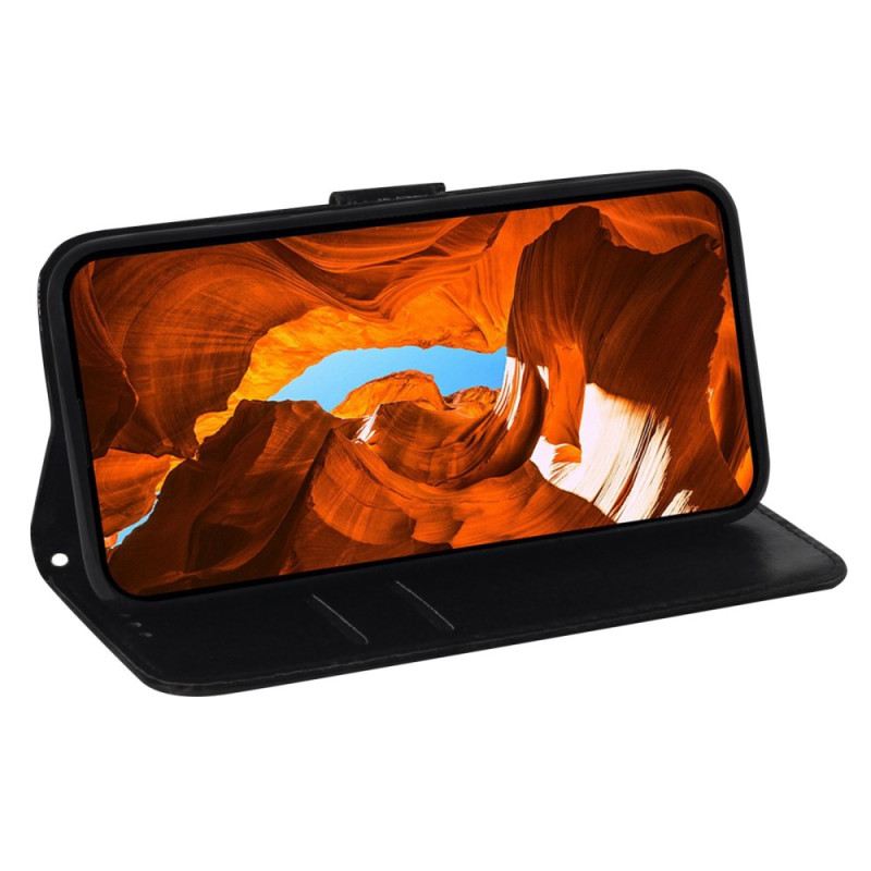 Bőrtok Xiaomi Redmi Note 14 4g Diszkó Stílusú