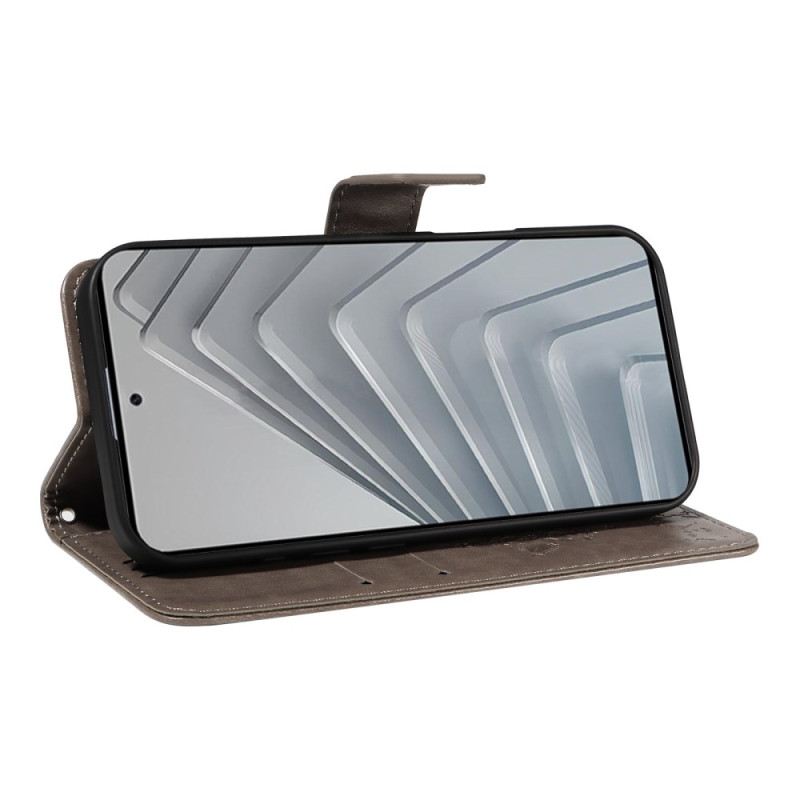 Bőrtok Xiaomi Redmi Note 14 4g Fa És Macska